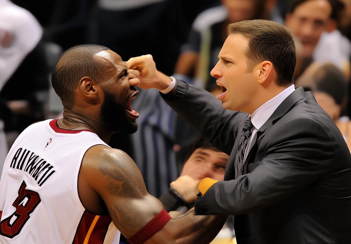 湖人NBA将帅冲突盘点：詹姆斯与斯波撞肩门，科比禅师杰克逊对峙，追梦格林科尔争吵